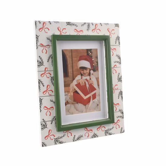 Decorazione natalizia in legno personalizzata con stampa UV all'ingrosso