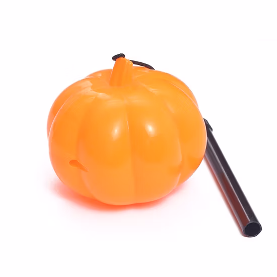 Decorazione per feste artigianali in resina con zucca carina strega di Halloween, dolcetto o scherzetto